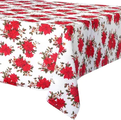 Produktbild von Fleckabweisende Weihnachtstischdecke 180x130 cm