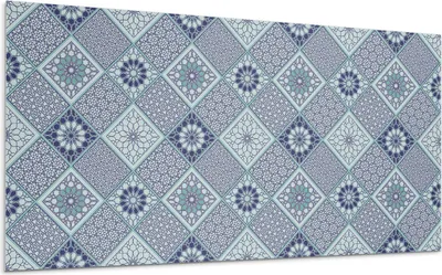 Produktbild von Geometrische Muster Im Mosaik – Selbstklebende Fliesen – Wandverkleidung – Wandpaneel – PVC Fliesen – Vinylflisen – PCV Flisen – Selbstklebend – Wanddeko – 6 Stück 60 x 30 cm