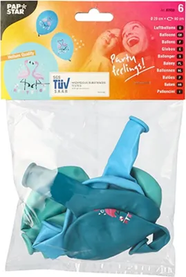Immagine prodotto di PAPSTAR 87030 Palloncini PAPSTAR "Fenicottero", colori assortiti