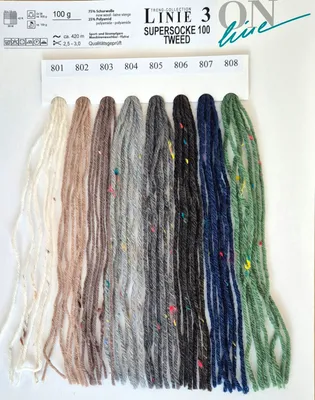 Produktbild von ONline Supersocke 100 - Tweed - Linie3 Farbe: 806