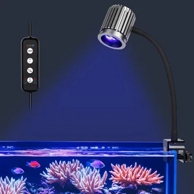 LED-Aquarienbeleuchtung 12 W, Clip-On, mit Timer