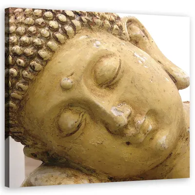 Produktbild von Leinwandbild religiös - beige 30x30 cm Feeby beige wandbild bereit zum aufhängen