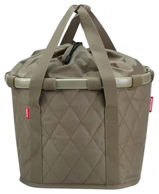Obrázok produktu pre KLICKfix reisenthel Bikebasket 15 – košík na riadidlá 35 cm (kosoštvorec, olivová)