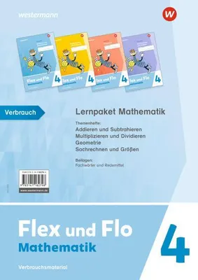 Produktbild von Flex und Flo 4. Lernpaket Mathe (Verbrauch) 2021