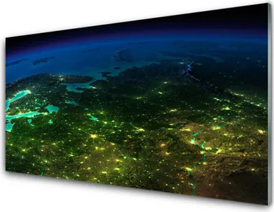 Immagine prodotto di Pannello protettivo per cucina in vetro, dimensioni 100x50 cm, con motivo astratto