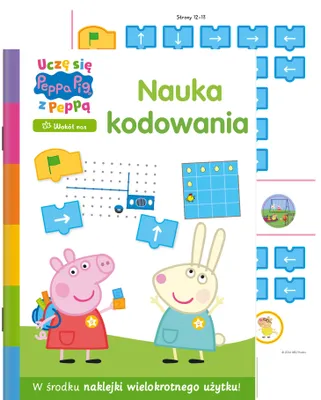 Obrázek produktu pro Świnka Peppa. Nauka kodowania. Uczę się z Peppą