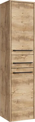 Immagine prodotto di Mobile da bagno Florence 30 x 35 x 130 cm rovere castagna - con 2 ante e 1 cassetto