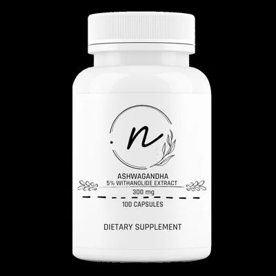 Produktbild von NaturePRO Ashwagandha Extrakt 5% Vitanolide 300 mg 100 Kapseln