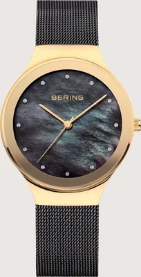Produktbild von Damenarmbanduhr BERING 12934-132 schwarz klassisch