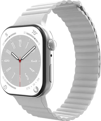 Image de Bracelet Compatible avec Apple Watch (Magfit) – Bracelets de Montre Connectée – Bracelet Universel compatible pour Apple Watch 38/40/41/42 mm - Ivoire