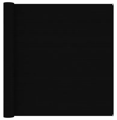 Produktbild von Campingteppich Zeltunterlage 300x400 cm Schwarz Polyethylen