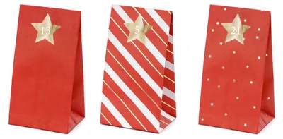 Produktbild von Adventskalender Tüten Mix   Adventskalender Tüten Mix