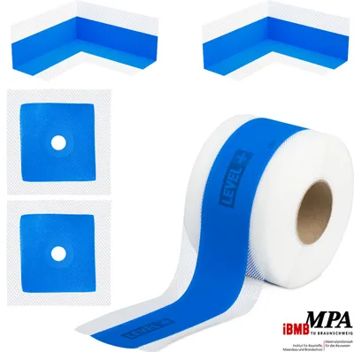 Obrázek produktu pro Hydroizolační sada Páska B01-5mb, rohy-2ks, manžety 2ks, LEVEL+ SETB9