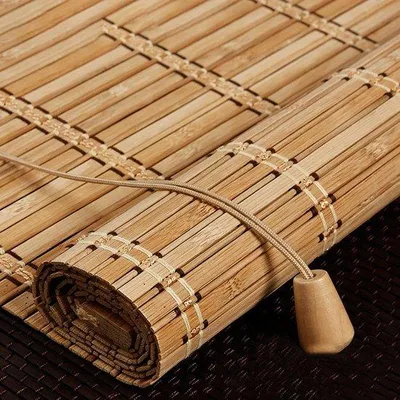 Obrázok produktu pre Vonkajšia bambusová roleta – 50 x 100 cm – ochrana pred slnkom a súkromie