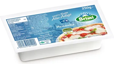 Immagine prodotto di Mozzarella a bastoncino 250 gr. - Brimi - Caseificio Bressanone
