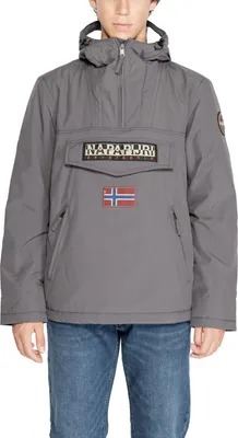 Obrázek produktu pro Napapijri Pánská podzimní zimní outdoorová bunda Grey : Velikost - XL Velikost: XL