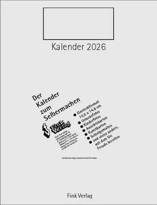 Obrázek produktu pro Kalendář Do-it-yourself 2026