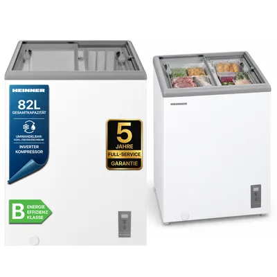 Productafbeelding van Heinner HSF-M82INVWHB Vrieskist 82 L, Inverter, , Koel-/Vriesfunctie, Wit