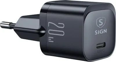 Obrázek produktu pro PD 20W USB-C Mini nabíječka - černá