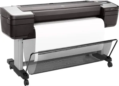 Produktbild von HP Designjet T1700 44-Zoll-Drucker, Thermal Inkjet, 2400 x 1200 DPI, HP-GL/2, TIFF, JPEG, CALS G4, URF, Cyan, Foto schwarz, Mattschwarz, Magenta, Gelb, 2400 x 1200 DPI, 116 pph