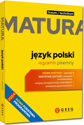 Zdjęcie produktu dla Matura - język polski - egzamin pisemny - 2025 - repetytorium maturalne