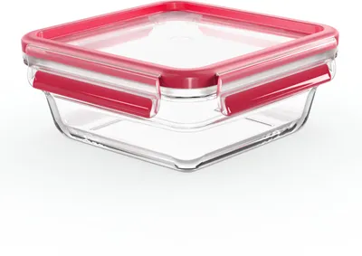 Produktbild von emsa Frischhaltedose CLIP & CLOSE Glas 0,80 Liter eckig