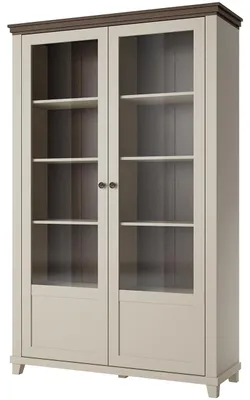 Obrázok produktu pre Vitrína TEVORA EV13 svetlobéžová / dub dunin