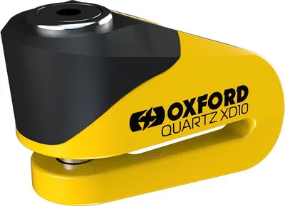 Produktbild von OXFORD Quarz XD10 Bremsscheibenschloss Ø10mm Gelb/Schwarz