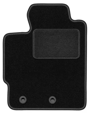 Produktbild von Fahrermatte Velours für Toyota Verso-S 2010-2015 (Minivan) – 1-tlg, Schwarz, passgenau – Wielganizator LUX