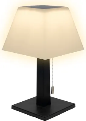 Image de 1.01 Lampe solaire de table 28 cm - LED blanc chaud - avec cordon / dimmable