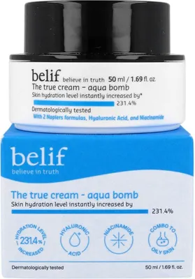 Productafbeelding van Belif The True Cream Aqua Bomb - hydraterende gezichtscrème, 50 ml