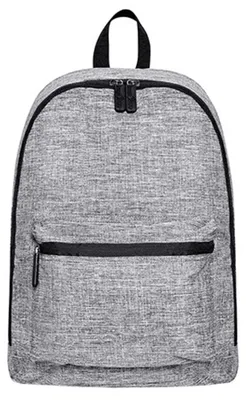 Obrázok produktu pre Bags2Go - Batoh „Manhattan“ LT2847 (jednotná veľkosť) (šedá melírovaná)