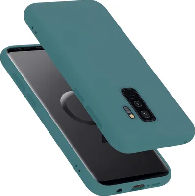 Image de Cadorabo Housse pour Samsung Galaxy S9 PLUS Housse en vert Housse pour portable Case Cover TPU Etui