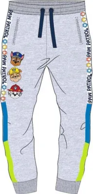 Produktbild von PAW Patrol Kinder Freizeit-/Jogginghose | Marshall, Rubble, Chase | grau,122