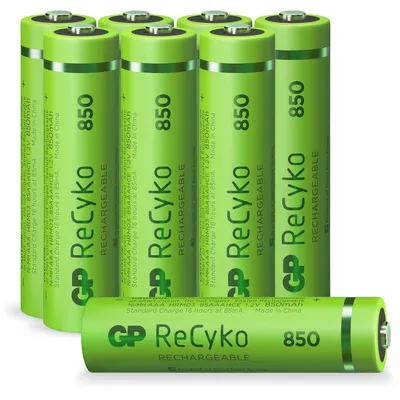Zdjęcie produktu dla AAA Mikro akumulator GP NiMH 850 mAh ReCyko 1.2V 8 sztuk