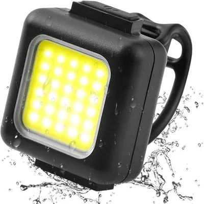 Obrázok produktu pre Nočné svetlo na bicykel, vodotesné, 3 stupne svietenia, 30 LED, príslušenstvo na bicykel pre bezpečnosť pri jazde v noci