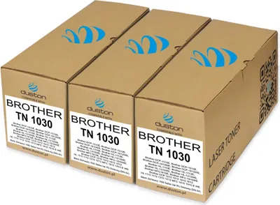 Produktbild von 3x TN1030, TN-1030 Toner Druckertoner Patrone Schwarz kompatibel mit Brother DCP1510 DCP1512 DCP1610 DCP1612 HL1110 HL1112 HL1210 MFC1810 MFC1910