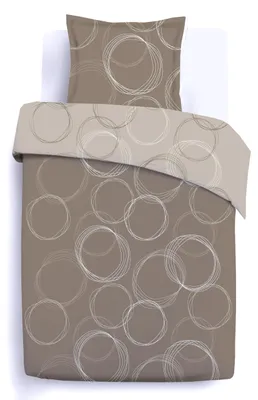 Obrázok produktu pre Solidchoice – Súprava posteľnej bielizne, reverzibilná, 140 x 200 cm, 100% bavlna