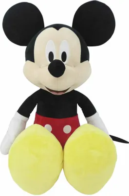 Zdjęcie produktu dla SIMBA Toys - Disney Mickey Mouse pluszowy, miękki i przytulny materiał, 100% oryginał, odpowiedni dla chłopców i dziewczynek w każdym wieku - 75 cm (6315870260)