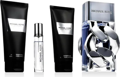 Zdjęcie produktu dla Michael Kors Pour Homme EDP 100 ml + EDP MINI 10 ml + ASB 100 ml + SG 100 ml M