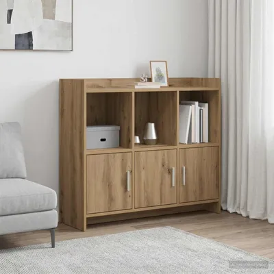 Obrázok produktu pre Komoda vidaXL Artisan – dub 98,5 x 33 x 80 cm, drevotrieska