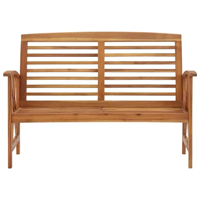 Image de vidaXL Banc de jardin 119 cm bois massif acacia