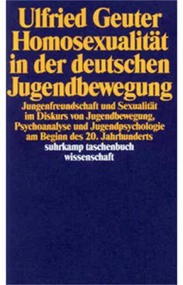 Produktbild von Homosexualität in der deutschen Jugendbewegung