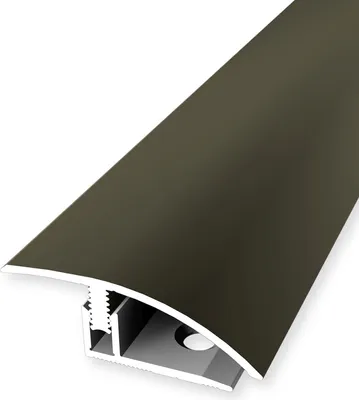 Produktbild von PROVISTON | Übergangsprofil | Laminatausgleich | Breite: 39 mm | Höhenausgleich: 7 - 12 mm | Länge: 1000 mm | Aluminiumprofil | Bronze | 1 Stück