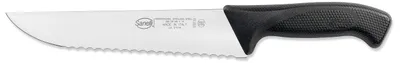 Professionelles Messer, 22 cm Klinge, rostfreier Stahl, schwarz