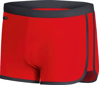 Produktbild von Ladeheid Herren Badehose Badeshorts Beachshorts Schwimmhose LA40-169(Rot/Graphite, S)