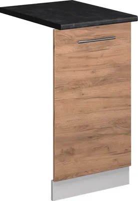 Obrázek produktu pro Čelní panel myčky Vicco Fame-Line Zlatý mocný dub 45 cm , PD Antracit, Model 54599