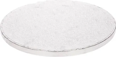 Obrázek produktu pro Dortová podložka stříbrná 25cm x 1,2cm