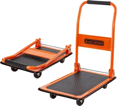 Immagine prodotto di BLACK+DECKER Carrello a piattaforma Inklapbaar BXWT-H303 - Carrello da trasporto - tot 80 KG - Staal