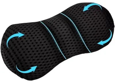 Zdjęcie produktu dla Poduszka lędźwiowa na plecy pianka memory ergonomiczna do biura